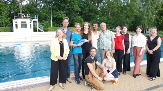 Fotocall FÜR IMMER FREIBAD