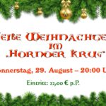 1. Hornoer Heiße Weihnacht