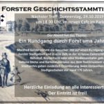 Einladung zum 68. Geschichtsstammtisch am 24. Okto...