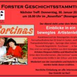 Einladung zum 70. Forster Geschichtsstammtisch