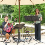 Musikalischer Spaziergang im Rosengarten