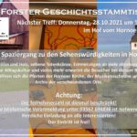 Einladung zum 81. Forster Geschichtsstammtisch am ...