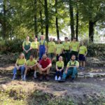 Jugendbauhütte Gartendenkmalpflege zu Gast im Os...