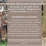 Geschichte(n) aus Naundorf - 108. Forster Geschich...