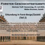 Erkundungen in Forst-Berge/Zasieki (Teil 2)