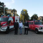 Feierliche Übergabe eines neuen Vorausrüstwagen