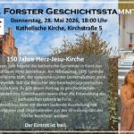 Geschichtsstammtisch zum 150-jährigen Bestehen der...